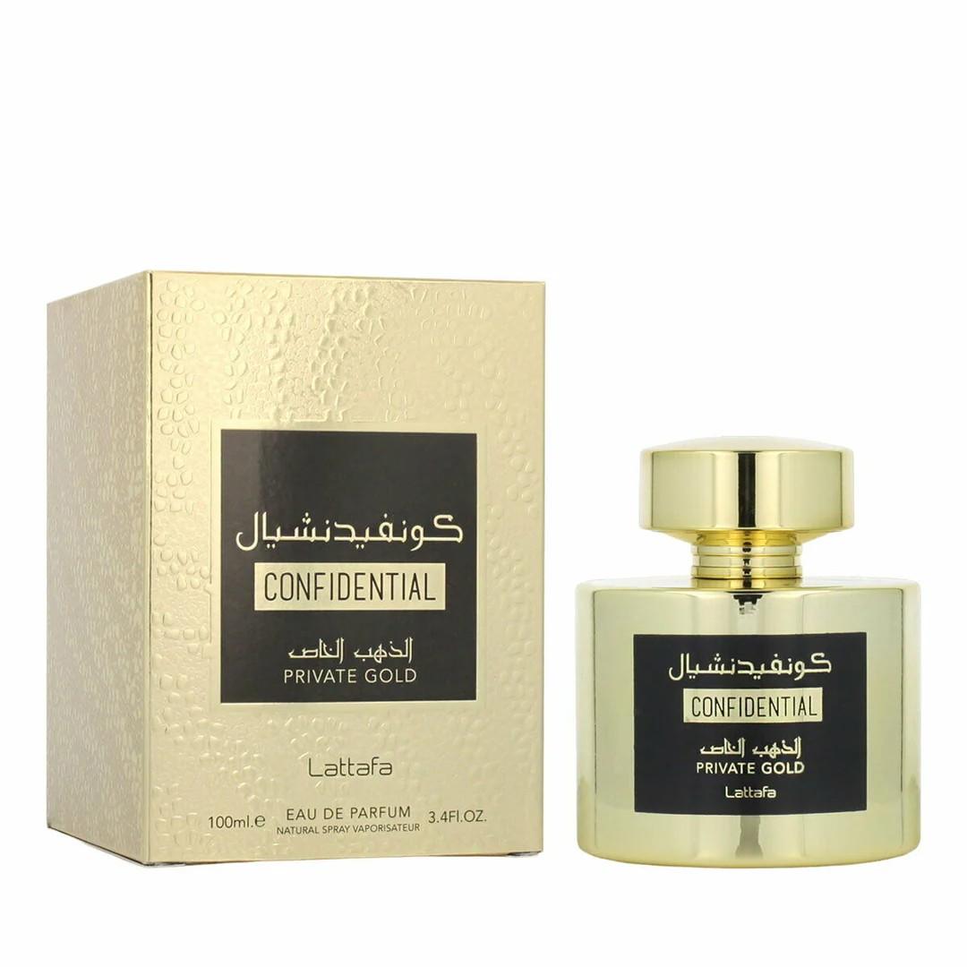 Confidential - Private Gold by Lattafa | Unisex Eau de Parfum 100ml
